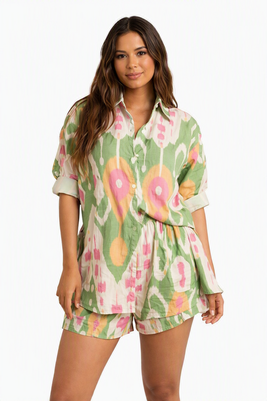 Casual Ladies Pyjama Set for Home Relaxation and Everyday Wear