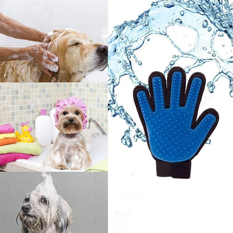 Pet Grooming and Hair Removal Glove