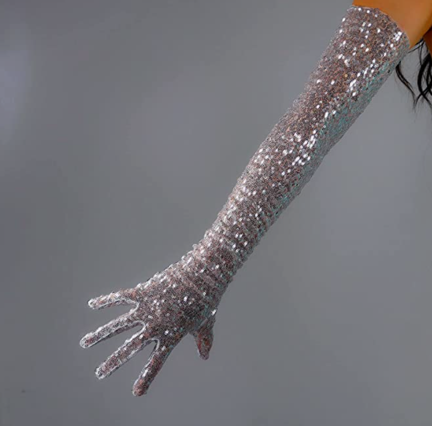 The Giovanni Sequin Gloves
